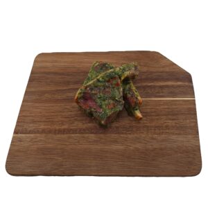 Côte d'agneau à l'ail