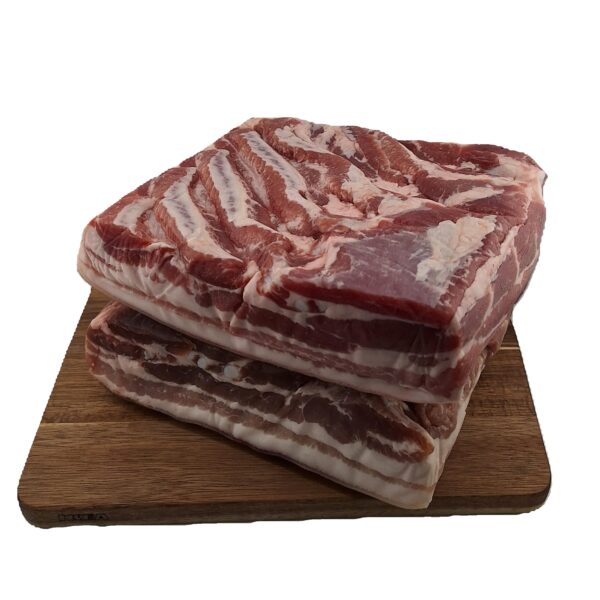 Lard salé maison