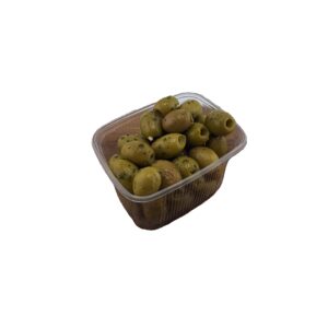 Olives au basilic