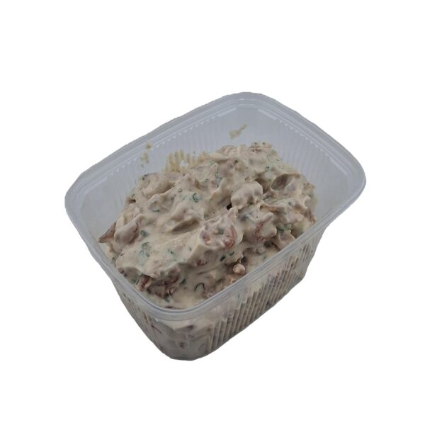 Salade de crevettes grises