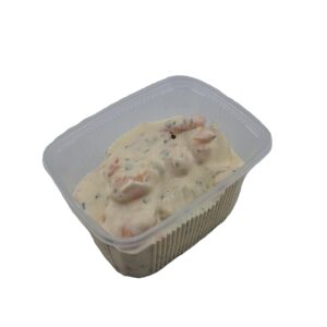 Salade de scampis à l'ail