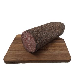Salami aux poivres maison